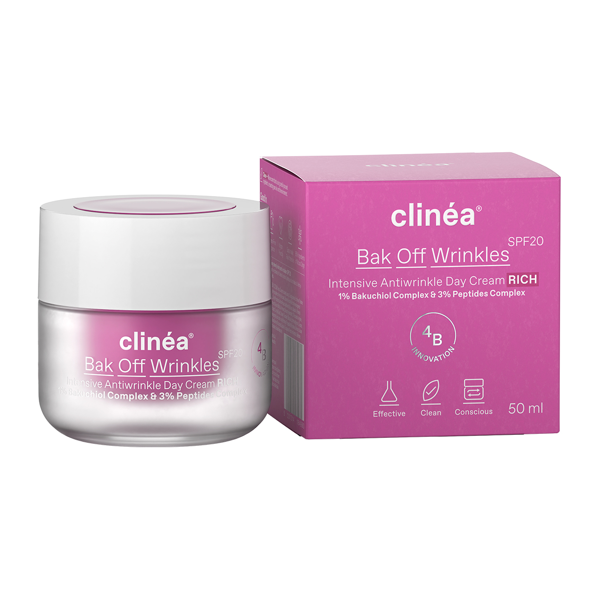 CLINEA - Bak off Wrinkles Rich SPF20 - 50ml